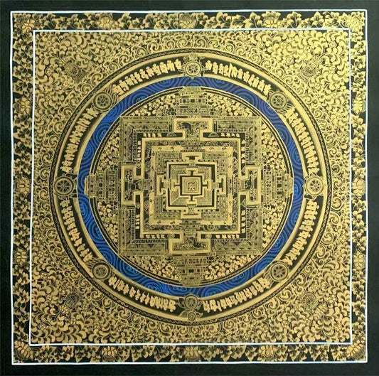 Black Gold Mandala Ensures Peace And Stability At Home #TK074